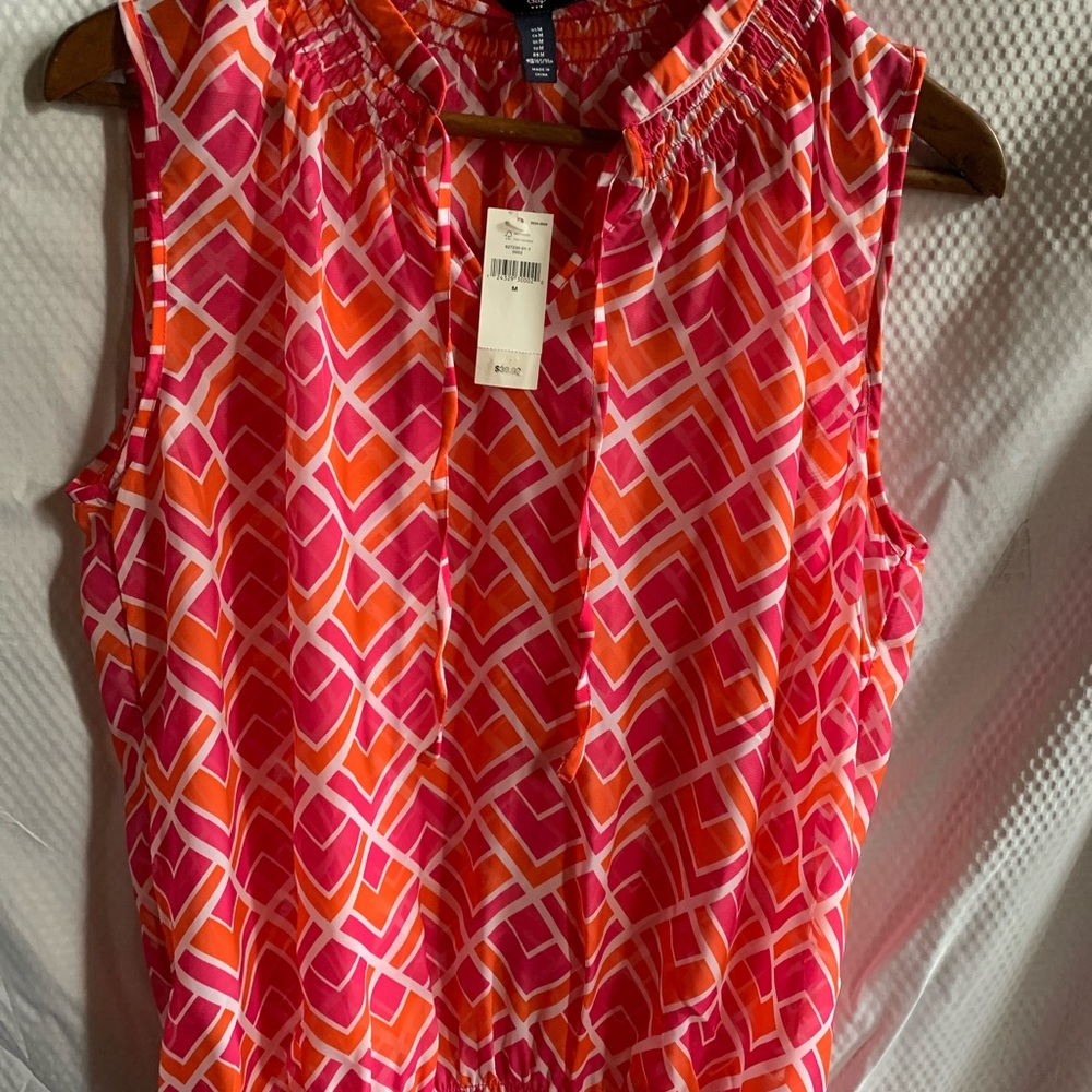 🦋 NWT Gap  Women’s Summer sleeveless blouse, Size M